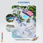 Cozumel Beach Club Nacional desde Playa con Snorkel y Ferry